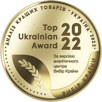 Нагорода Найкращий інтернет-магазин овочів і фруктів Top Ukrainian Award 2022
