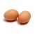 Яйце куряче коричневе С1 ТМ "Крупець" 1 шт