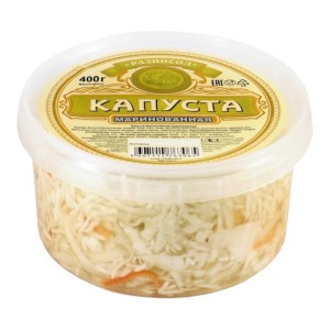 Капуста маринована, 400 г