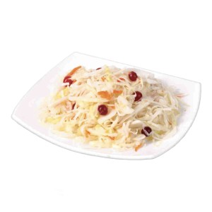Капуста квашеная с клюквой, 400 г
