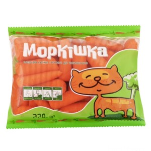 Морковь мини, 220 г ТМ Моркішка